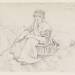 A Country Woman, Seated